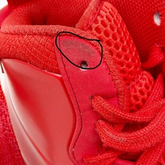 NIKE | Air Force 1 Foamposite Cup University Red High Tops Women's 7.5 - Picture 15 of 16